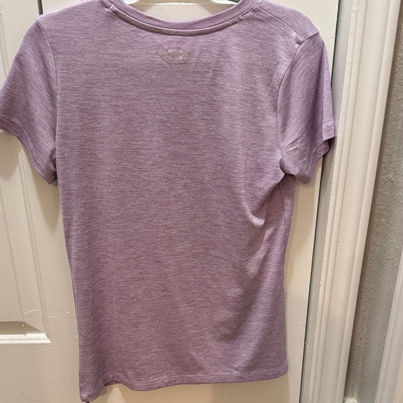 Under Armour Lavender Tee with Logo - Picture 3 of 4